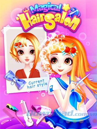 Game mô phỏng Magical Hair Salon