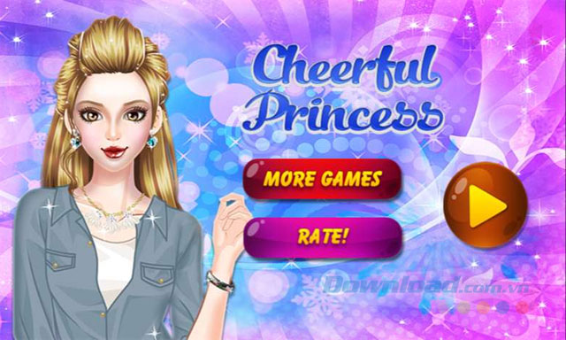 Game thời trang bạn gái Cheerful Princess