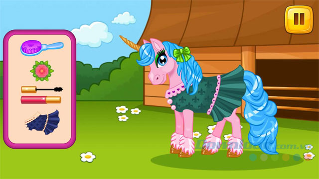 Game trang điểm bạn gái Pony Girl Magic Makeover