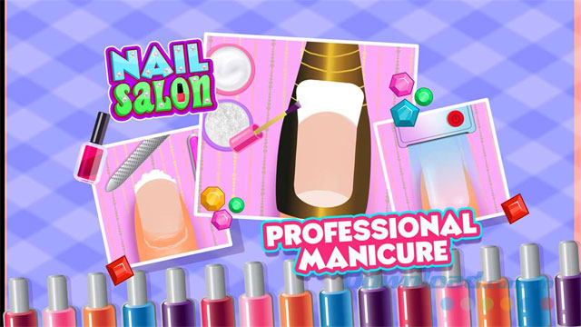 Làm nail qua 3 bước