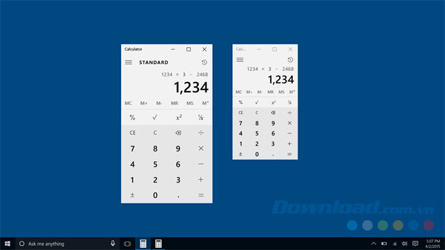 Ứng dụng máy tính Windows Calculator