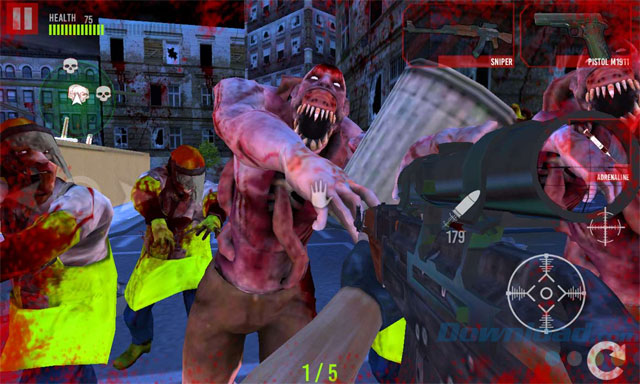 Game bắn súng sinh tồn A Zombie Dead City