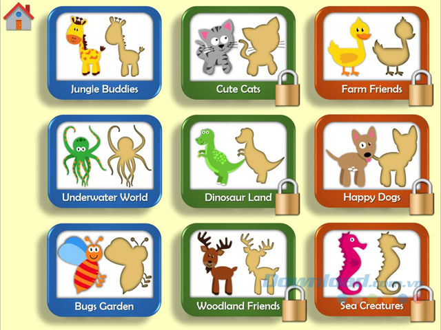 Game xếp hình động vật Animal Sorting