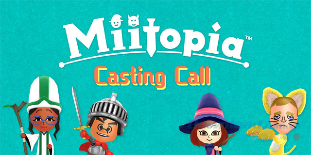 Chiêu mộ nhân vật Mii cho Miitopia Casting Call