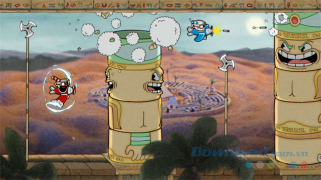 Game hành động bắn súng Cuphead