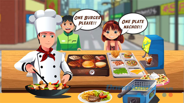 Game nấu ăn Street Food Maker