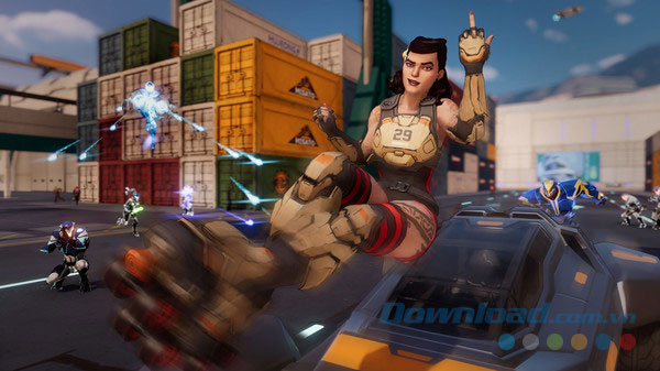 Game siêu anh hùng chiến đấu Agents of Mayhem