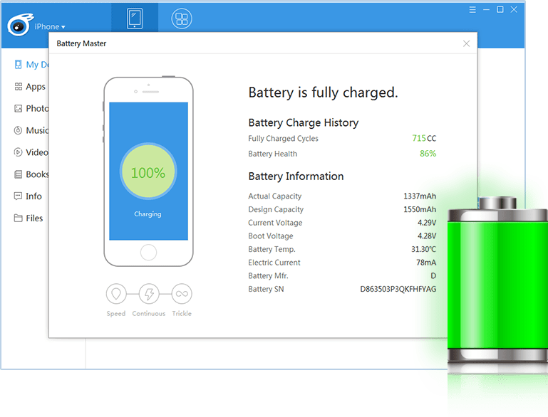 Better iPhone battery management
