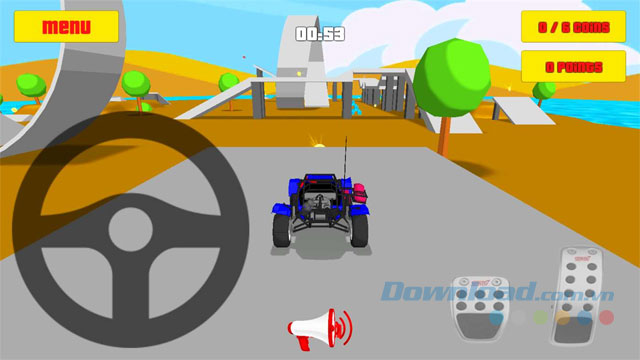 Game đua xe cho bé Baby Car Fun 3D