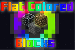 Flat Colored Blocks Mod