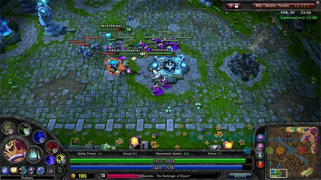 Game MOBA League of Legends
