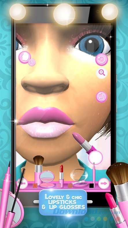 3D Makeup Games For Girls - Game trang điểm bạn gái đồ họa 3D