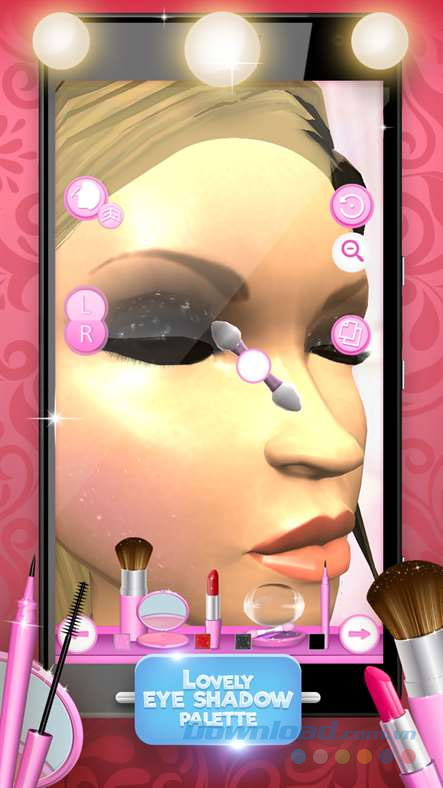 3D Makeup Games For Girls - Game trang điểm bạn gái đồ họa 3D