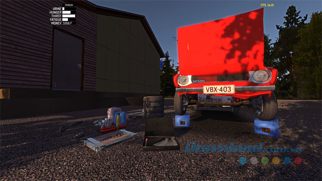 Game mô phỏng sửa xe My Summer Car