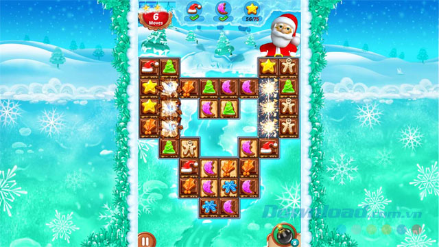 Game xếp hình Christmas Cookie