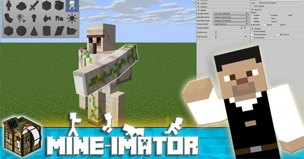 Mine-imator  - Làm phim, tạo video game Minecraft