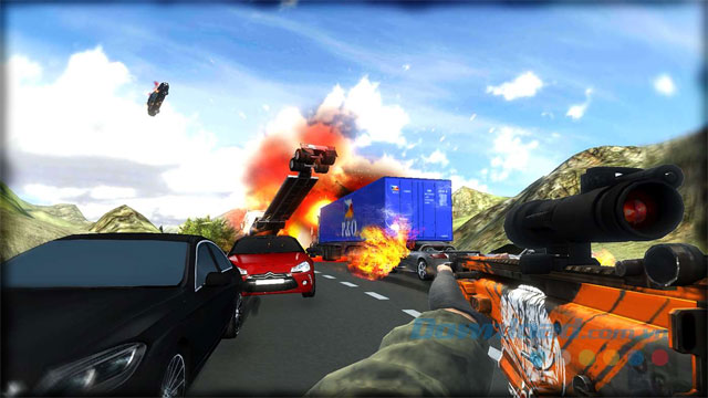 Game bắn súng Traffic Ops 3D Shooter