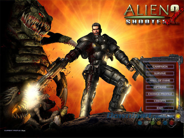 Game bắn súng Alien Shooter 2: Reloaded