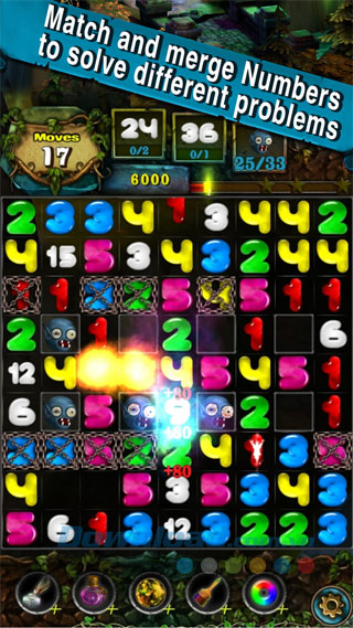 Game xếp hình Legend of Numbers