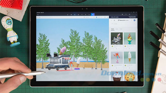 Hướng dẫn Cách vẽ paint 3d trên máy tính Cho người mới bắt đầu