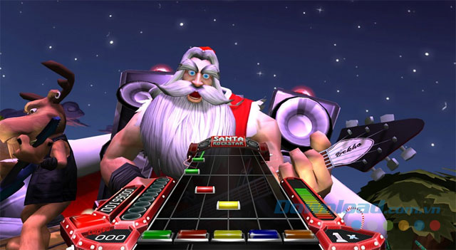 Game âm nhạc Santa RockStar