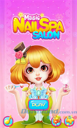 Game thời trang Magic Nail Salon