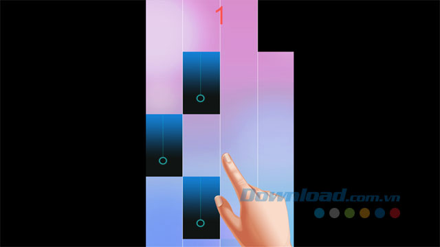 Luật chơi tương tự Piano Tiles 2