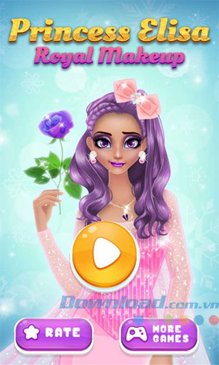 Game thời trang Princess Elisa Royal Makeup