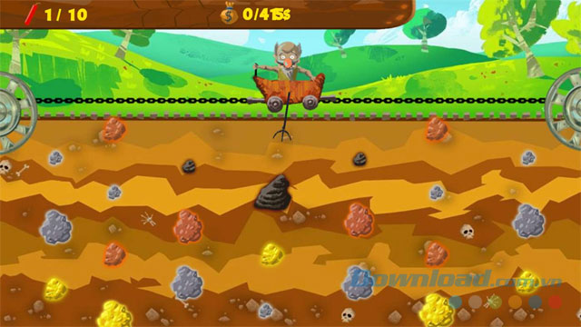 Game đào vàng Idle Gold Miner Tycoon