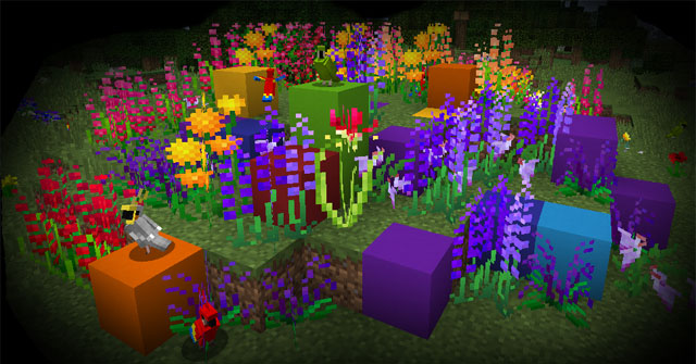 Ferdinand’s Flowers Mod - Mod bổ sung hơn 100 loài hoa mới vào Minecraft