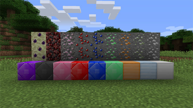 Mod adds 9 new ores