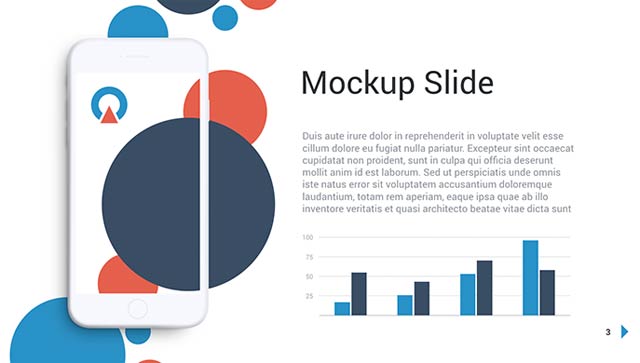 Slide Mockup - đưa ra ví dụ mô phỏng