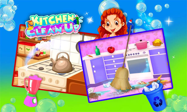 Kitchen Clean Up Deluxe Game Dọn Dẹp Nhà Bếp Vui Nhộn – Mobifirst