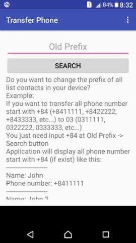 In-app phone number conversion guide 