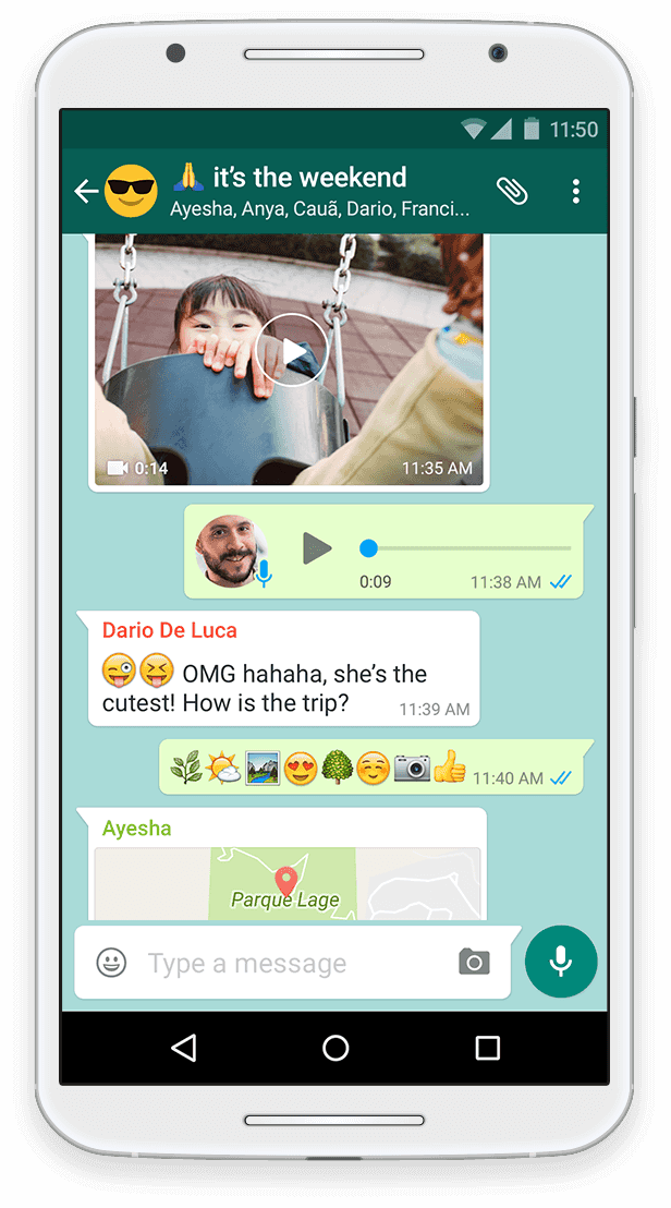 WhatsApp iOS free texting overhead