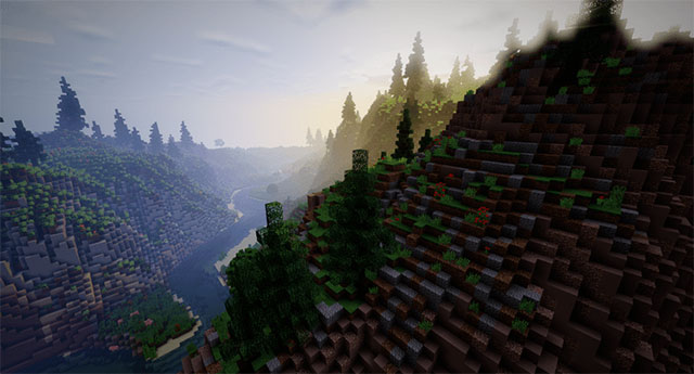 Shader pack cho Minecraft