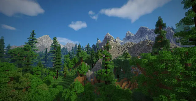 Thêm hiệu ứng đẹp mắt vào Minecraft