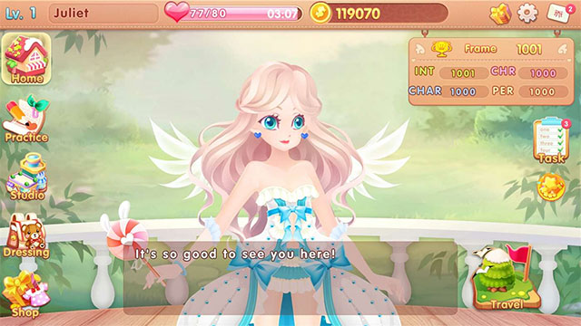 Game thời trang công chúa Super Princess Maker