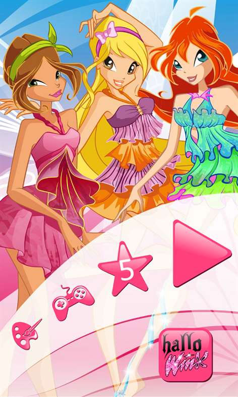 Game thời trang bạn gái Winx Dress Up