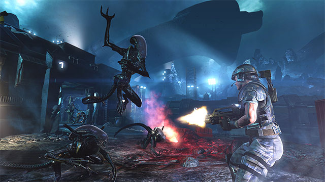 Game bắn súng Aliens: Colonial Marines Collection