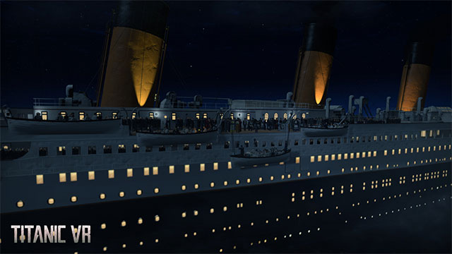 Study inside and outside of the Titanic