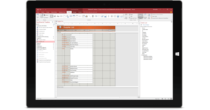 Microsoft Access tùy biến ứng dụng phát triển doanh nghiệp 