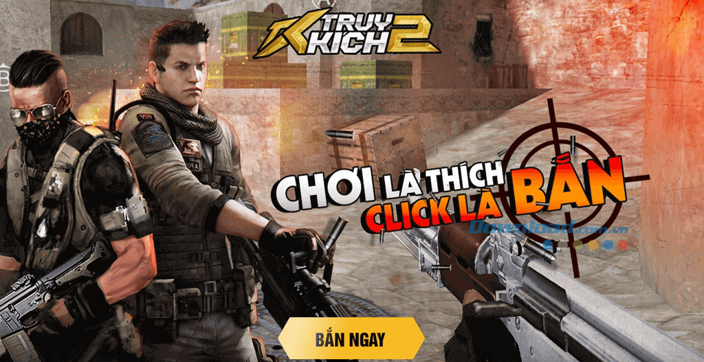 Giao diện game Truy Kích