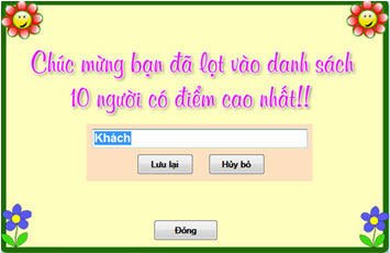 Free Vietnamese learning game