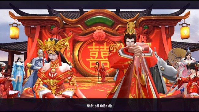 Marriage feature in the game Nhat Kiem Giang Ho