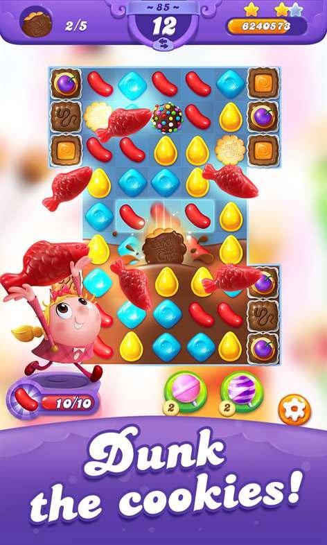 Game xếp hình Candy Crush Friends Saga