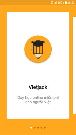 Alignment main interface of Vietjack for iPhone
