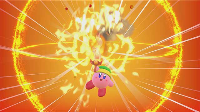 Make use of Kirby's skills. and friends