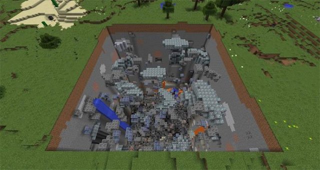 Mod tùy chỉnh quặng spawn trong Minecraft