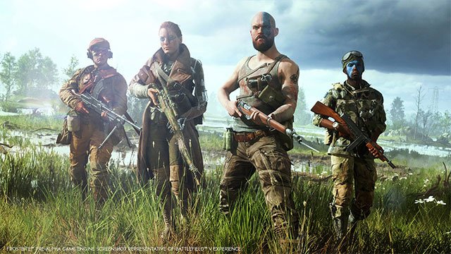 Dàn nhân vật trong Battlefield 5